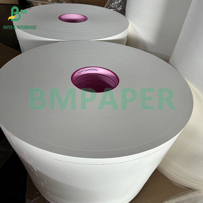 24gm 28gm de grado alimenticio MG Papel Kraft Blanco Para Envuelco Paja 22mm 28mm 53mm