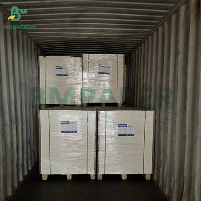 1.5MM 2MM de cartón blanco laminado sólido para cajas Gifx Buena dureza