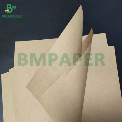 Resistencia 90g 100g Papel Kraft puro para hacer bolsas de compras Bolsas de café