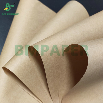 Resistencia 90g 100g Papel Kraft puro para hacer bolsas de compras Bolsas de café