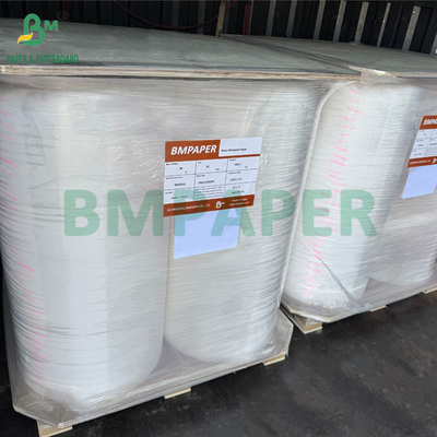 Papel de envoltura de paja de grado alimenticio de 28 gramos 44MM 53MM Imprimible No tóxico