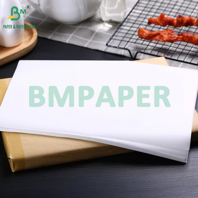 Papel blanco blanqueado a prueba de grasa para hornear sin PFAS Kit 5 Kit 7
