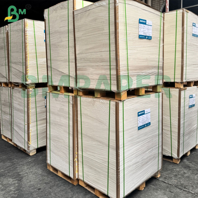 38-50gm Papel a prueba de grasa para envases de alimentos grasos Opciones marrón y blanco Kit 3-8, resistente a la humedad Reciclable