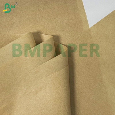 38-50gm Papel a prueba de grasa para envases de alimentos grasos Opciones marrón y blanco Kit 3-8, resistente a la humedad Reciclable