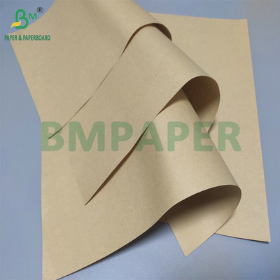 Pulpa de madera de alta resistencia 60 g 80 g Rollos de papel kraft marrón para bolsas de papel