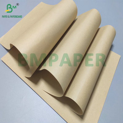 Pulpa de madera de alta resistencia 60 g 80 g Rollos de papel kraft marrón para bolsas de papel