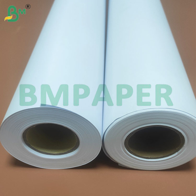 20lb Blanco Efecto de buena impresión Gran formato CAD Rollo de papel de trazado
