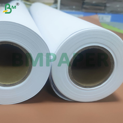 20lb Blanco Efecto de buena impresión Gran formato CAD Rollo de papel de trazado