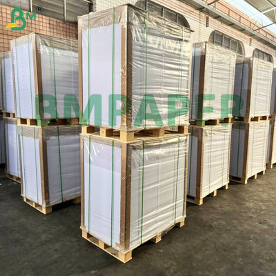Papel de cartas de juego de 280 gramos Material de impresión Papel de cartón blanco brillante