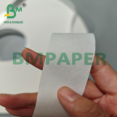 28g 30g Biodegradable Papel de bebidas virgen blanco de palillo de dientes rollo de 22 mm
