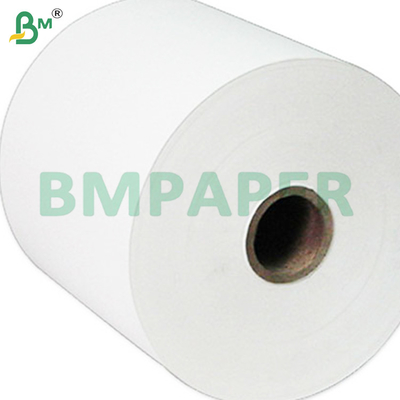 48.8gm Imágenes negras Jumbo rollos de papel térmico para caja registradora
