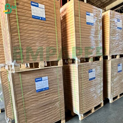 30g 40g 50g Papel Kraft ligero de alto brillo blanco liso MG para embalaje de alimentos Embalaje de regalos