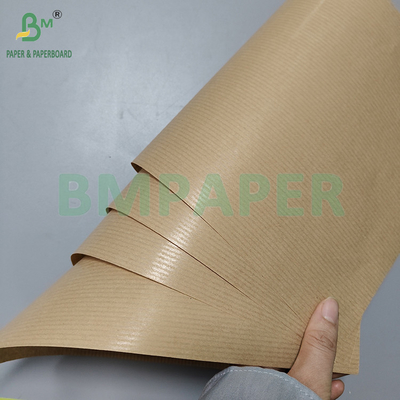 60 gramos de papel Kraft de grado alimenticio de un lado bruno brillante rayado