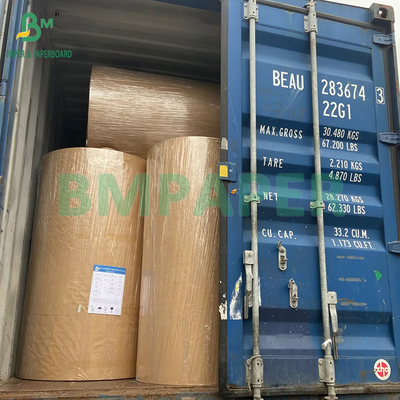 60 gramos de papel Kraft de grado alimenticio de un lado bruno brillante rayado