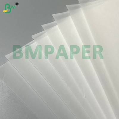 83gm 92gm Resistente a la tinta Translúcido de peso ligero Hoja de papel de rastreo de patrones para trazador CAD