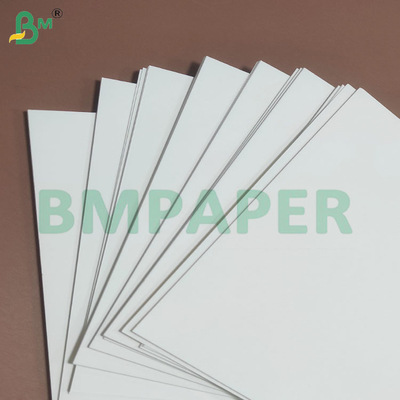 Papel blanco blanqueado de base de taza liso y reciclable en rollos de 230 gramos