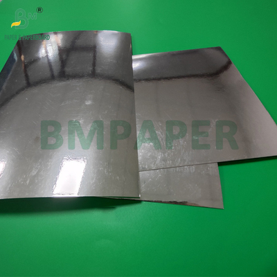 425 gramos de cartón metalizado de plata brillante para pasta de dientes Caja 700 x 1000 mm
