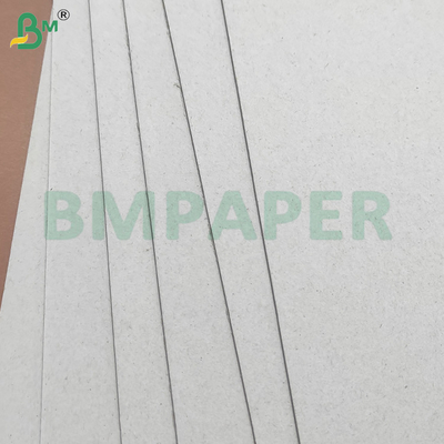 2 mm 700 * 1000 mm de cartón gris rígido de pasta reciclada para caja de regalos