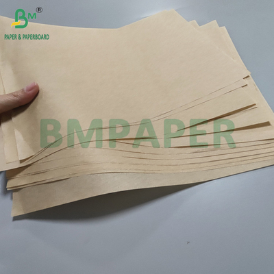 Papel resistente a la grasa de silicio sin blanquear para freidora de aire 40 x 60 cm No adhesivo