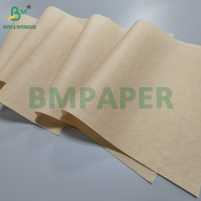 Papel resistente a la grasa de silicio sin blanquear para freidora de aire 40 x 60 cm No adhesivo