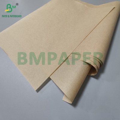 Papel resistente a la grasa de silicio sin blanquear para freidora de aire 40 x 60 cm No adhesivo