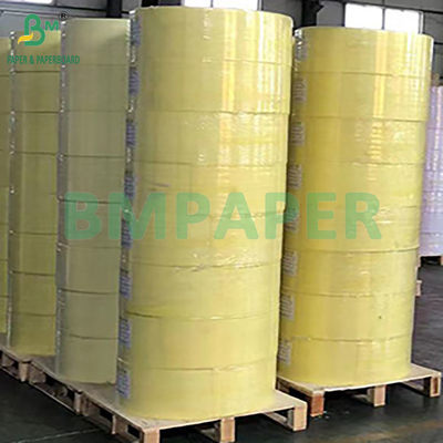 80gm CB CFB CF papel de copia sin carbono Rollo de papel 242mm × 12000m Imagen azul