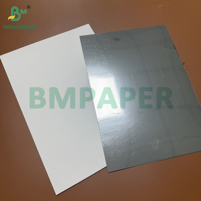 14pts 16pts 18pts Papel metalizado aluminizado Hojas de cartón de plata