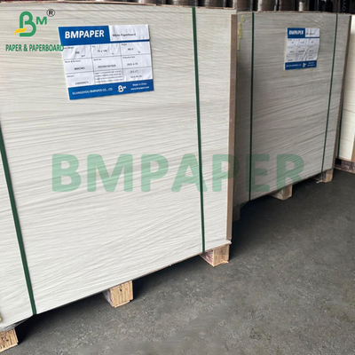 Papel blanco laminado de PET impermeable de 300 gramos para la caja de almuerzo reciclable
