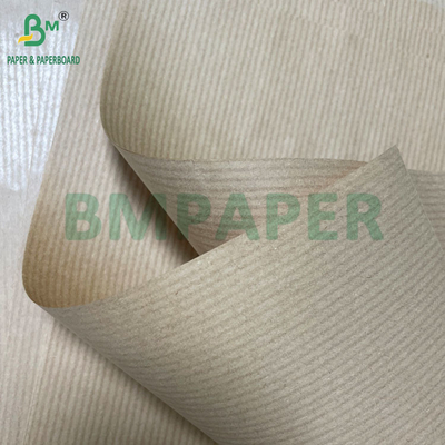 Papel de envoltura de madera virgen de 30GSM a 120GSM sin blanquear con nervadura MG