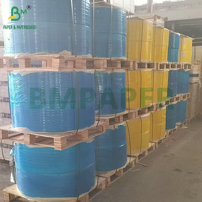 180 gramos 220 gramos Papel de fianza de color azul amarillo para impresión normal 70 x 100 cm