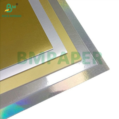 400 gm 425 gm cartón metálico de oro para la fabricación de cajas de embalaje
