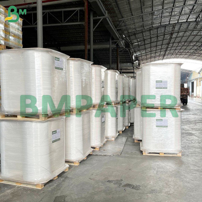Sello térmico de grado alimentario Papel de embalaje de paja con logotipos impresos