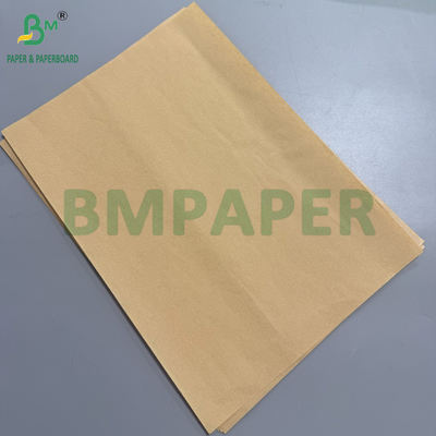 40 g de papel Kraft marrón 100% de fibra de bambú 787 x 1092 mm