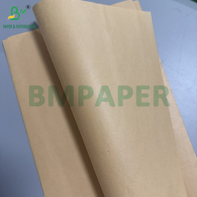 40 g de papel Kraft marrón 100% de fibra de bambú 787 x 1092 mm