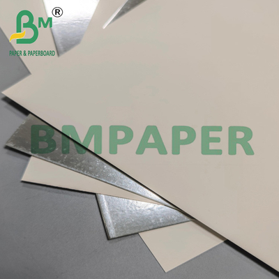 325 gr 425 gr Papel de embalaje de plata mate plegable para envases de regalos