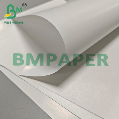 70 g de superficie lisa de grado alimenticio de un lado papel de etiqueta brillante de 86 cm de ancho