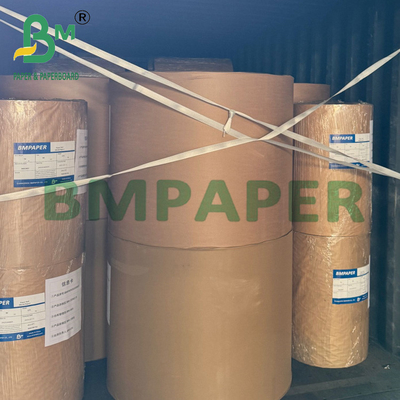 70 g de superficie lisa de grado alimenticio de un lado papel de etiqueta brillante de 86 cm de ancho