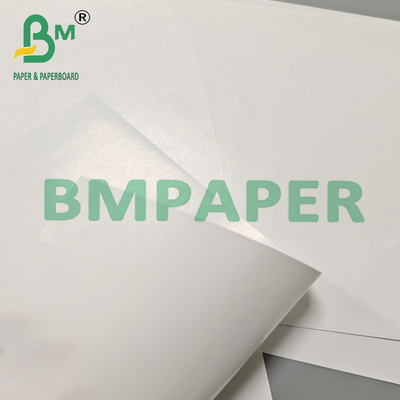 70 g de superficie lisa de grado alimenticio de un lado papel de etiqueta brillante de 86 cm de ancho
