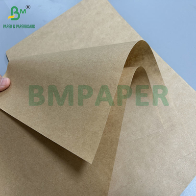 70 gramos 80 gramos Papel Kraft de color marrón para bolsas de embalaje de alimentos 700 mm 800 mm