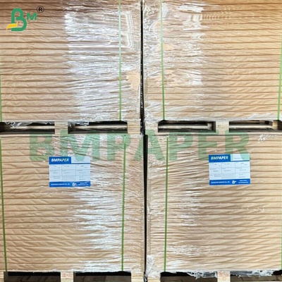 F flauta 80+80+80gm 3 capas hojas de papel corrugado blanco para caja