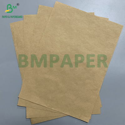 70g 80g de papel Kraft marrón de alta resistencia para bolsas de compras bolsas de papel de alimentos