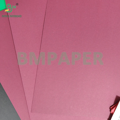 200 / 250 / 300 gramos de papel kraft de Borgoña para el embalaje de regalos y ramos