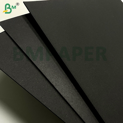 300g 400g Impresión Resistencia al pliegue Cartón negro de doble cara para libros de tapa dura Tarjetas de visita
