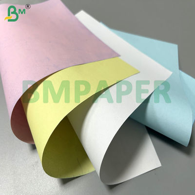 Papel autocopiativo blanco, rosa y de color de 60 g/m², 70 g/m², 80 g/m², 8,5" x 14" para recibos de entrega