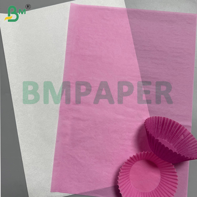 Papel de fácil deslizamiento de color de 40 g/m² para la fabricación de cupcakes, moldes para muffins, materia prima
