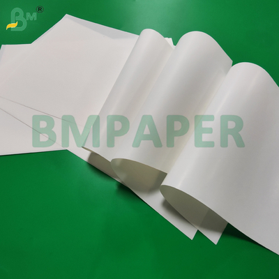 Papel metalizado plateado de aluminio de una cara para etiquetas de cerveza de 70 g con resistencia a la humedad