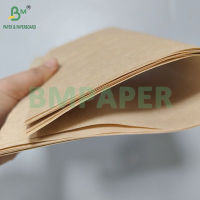 Kit de papel antigrasa marrón de 60 g/m² para alimentos, kit7 kit10, para envolver hamburguesas, 40*60cm