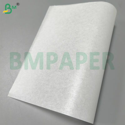 Papel de hornear antiadherente de silicona de doble cara blanco para horno