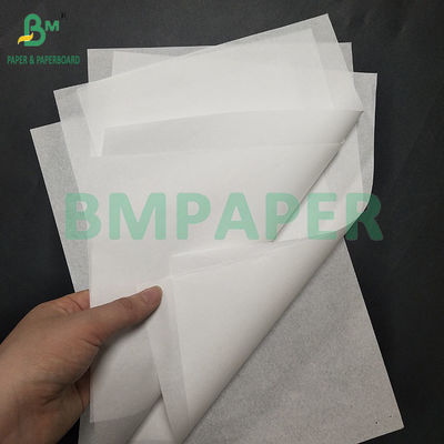 40 gramos de papel de pellejo blanco a prueba de grasa Kit5 Kit7 Para el embalaje de hamburguesas