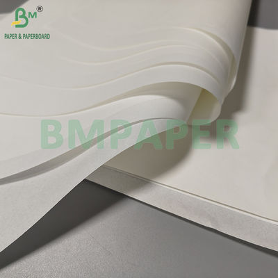 40gm bandeja de pastel blanco papel resistente a la grasa papel fácil deslizante para postres